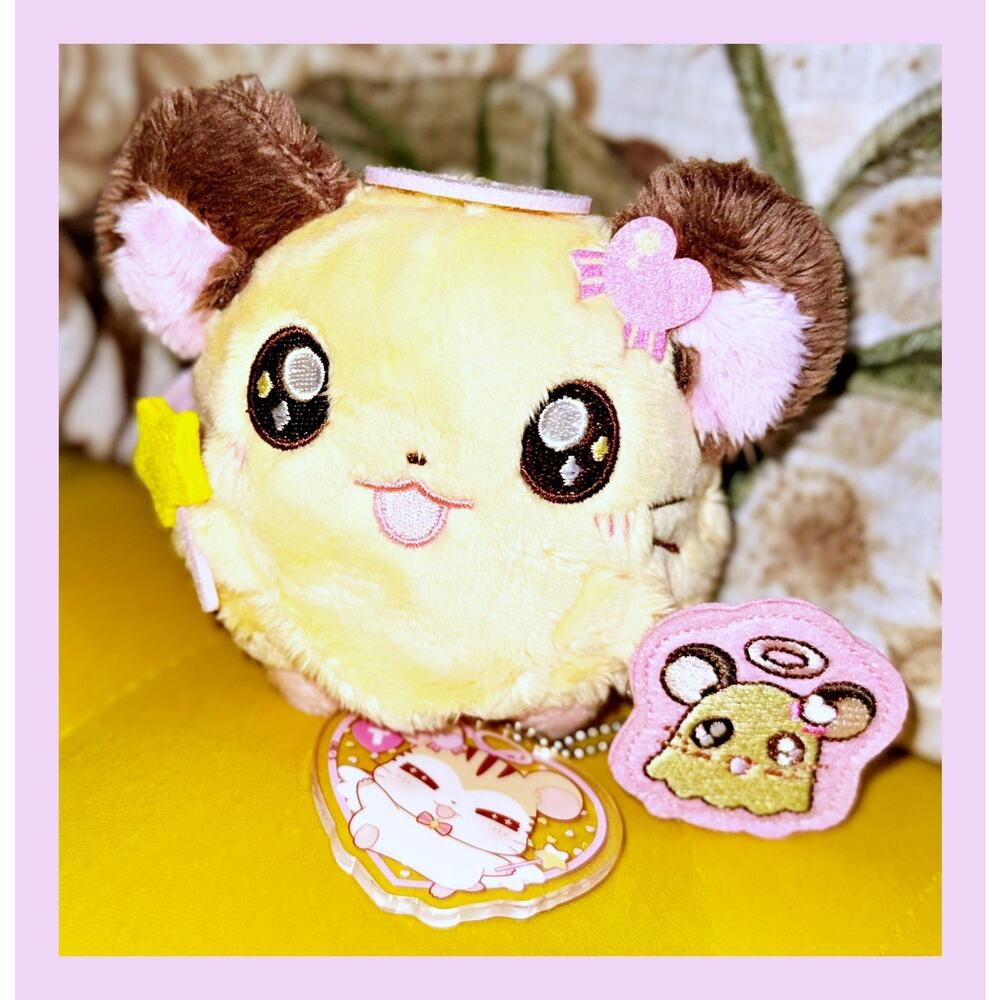 Fukuya Ichiban Kuji Hamtaro Chibimaru-chan Penelope C Prize Plush Toy Mascot
